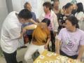 北郊社區(qū)衛(wèi)生服務(wù)中心免費三伏貼，惠民服務(wù)暖人心